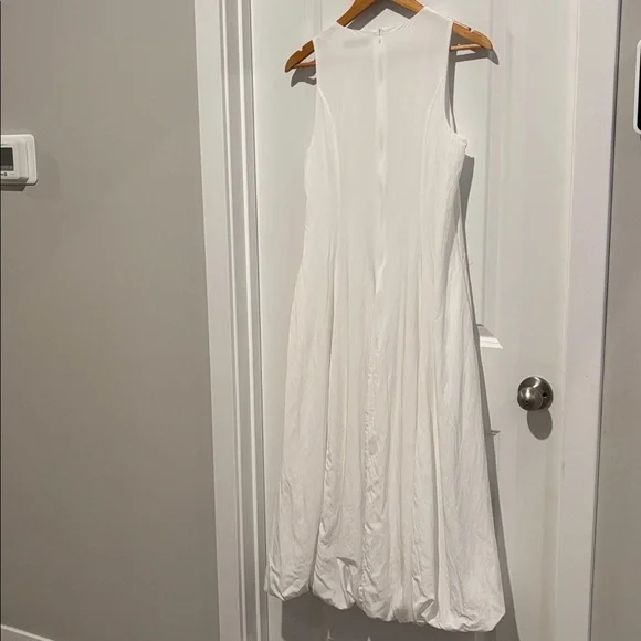 Mango Sleeveless Bubble Hem Midi Dress - Picture 10 of 11